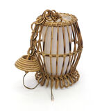 Rattan suspension from the 60s.