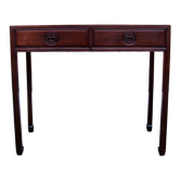 Mahogany console, 1970s