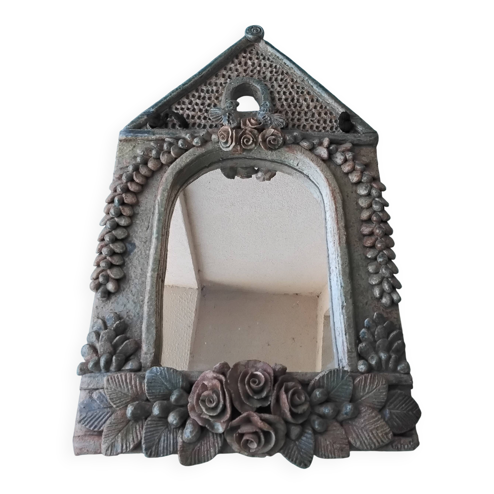 Catido stoneware mirror