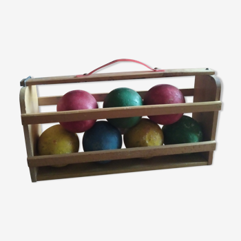 Jeu de boules de n bois