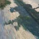 HSP painting “Banks of the Mayenne” in Saint-Jean (53) by Ludet-Duval