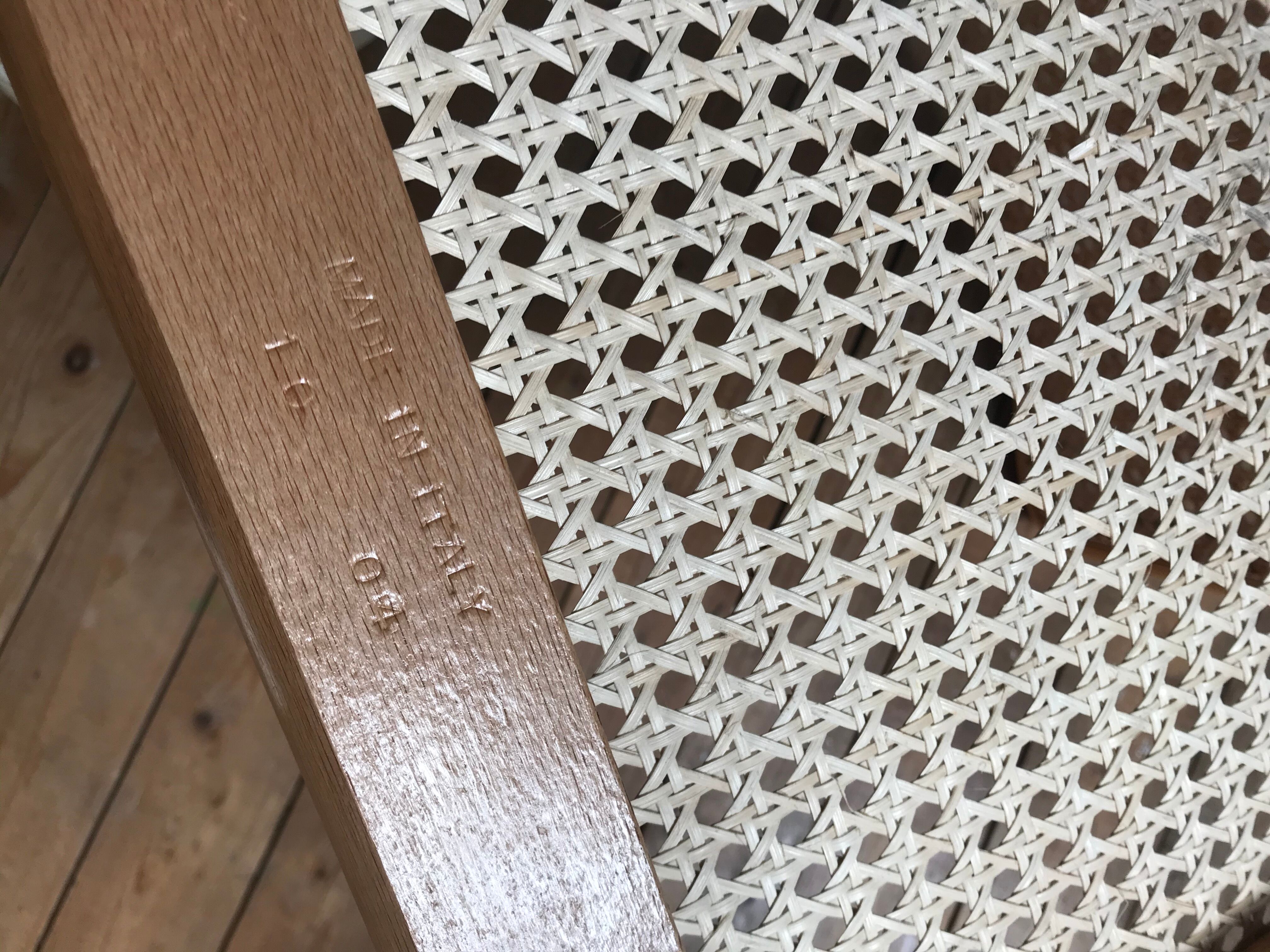 4 chairs cesca b32 by Marcel Breuer