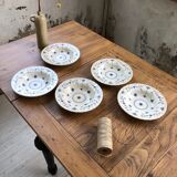 5 hollow plates Myott Finlandia