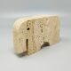 1970s Original Travertine Elephant Sculpture by Enzo Mari for F.lli Mannell