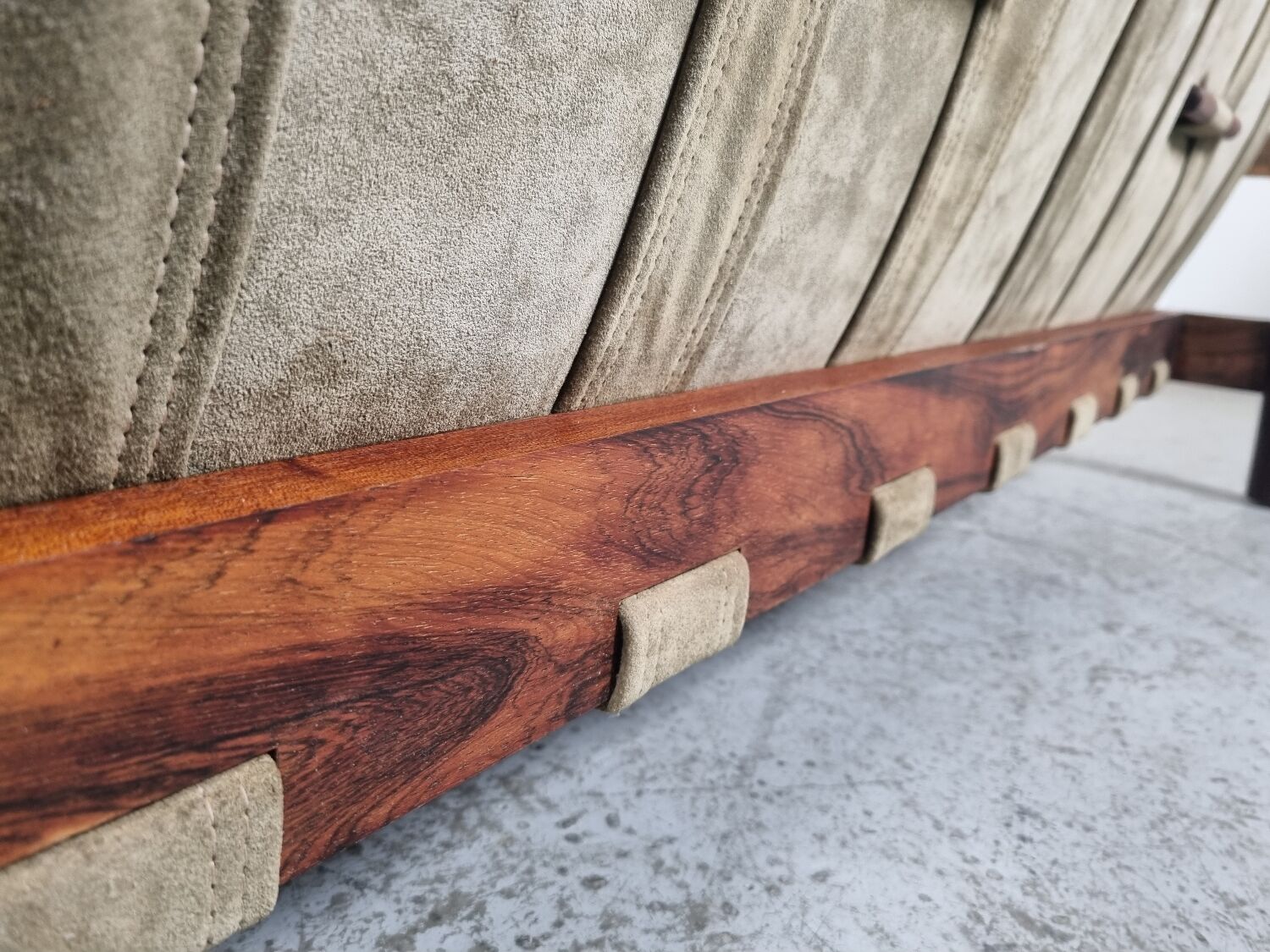 Brazilian rosewood sofa 70s