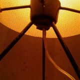 Modernist table lamp from the 50's perforated sheet metal