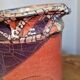 Large sculptural ceramic pitcher by a signed artist – abstract decoration