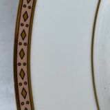 2 large fine porcelain serving dishes