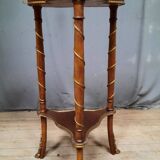 Trilobee marquetry table