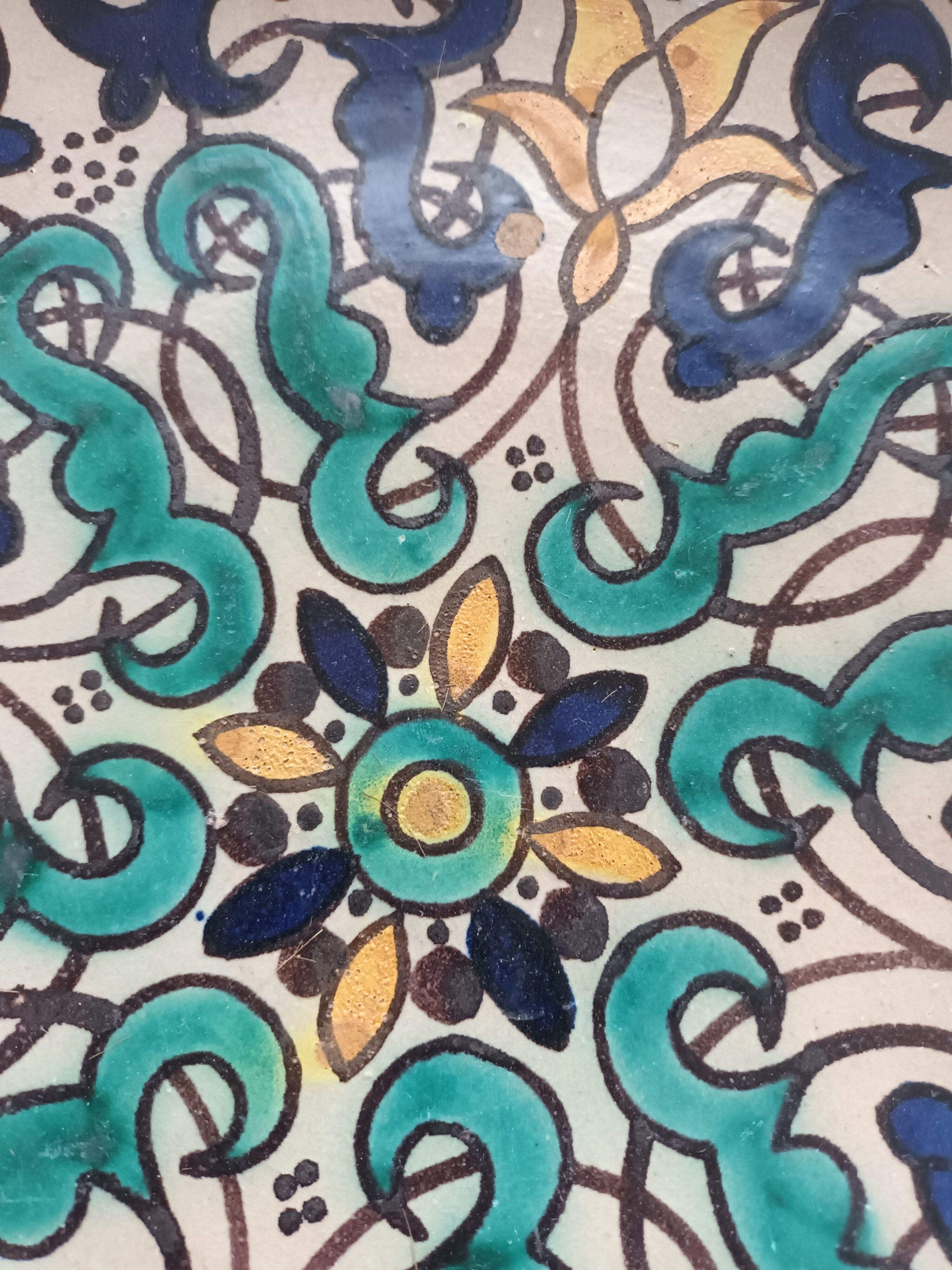 Moroccan dish 19th early 20th