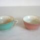 Set of 6 Saint Amand coffee cups, Trianon model, 1950s