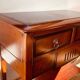Antique console with marble top – hidden drawers – around 1900