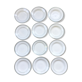 Set de 12 assiettes St Amand
