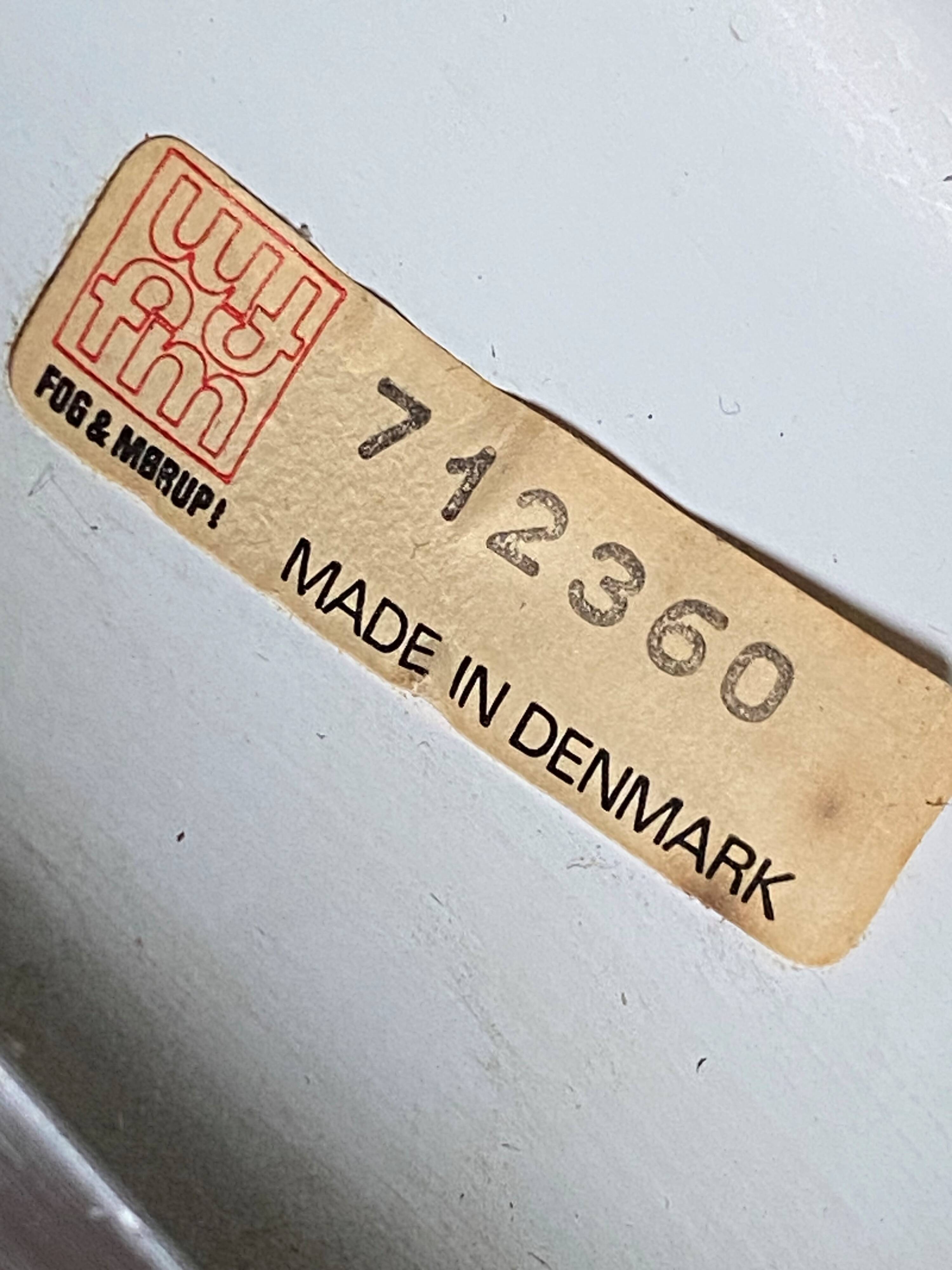 Pendant lamp n1 aluminum aluminum Johannes Hammerborg Fog & Morup Denmark