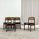4 Danish chairs in Rio rosewood