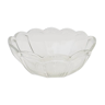 50's glass petal bowl