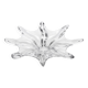 Large star-shaped crystal bowl from Vannes, circa 1960, 42 cm.