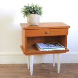 Vintage wooden bedside feet spindles