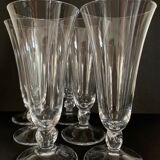 Daum crystal flutes