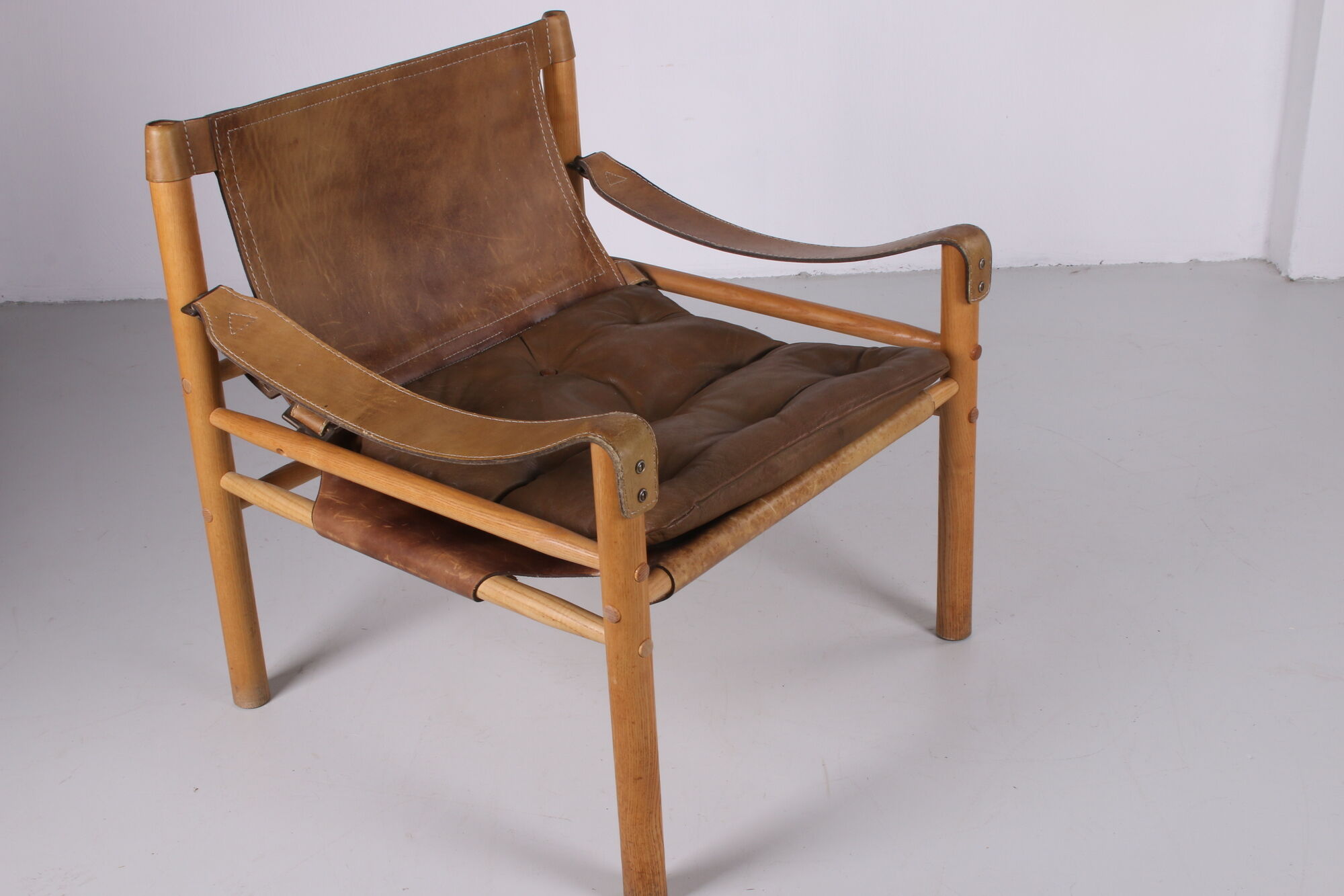 Safari chairs model Sirocco design Van Arne Norell Sweden 1960