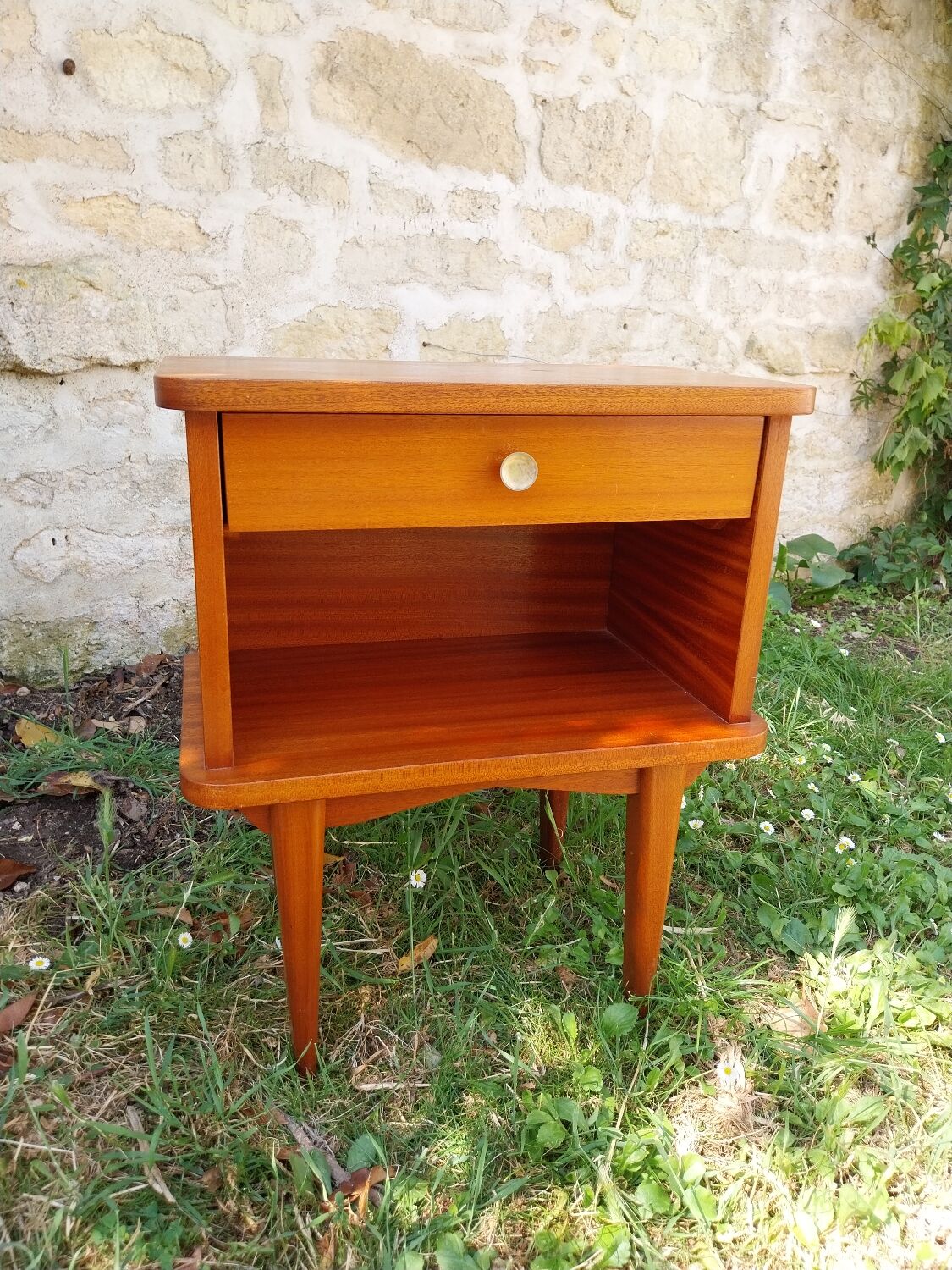 Table de chevet années 60