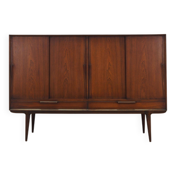 Enfilade en palissandre, design danois, années 1970, fabricant : Omann Jun