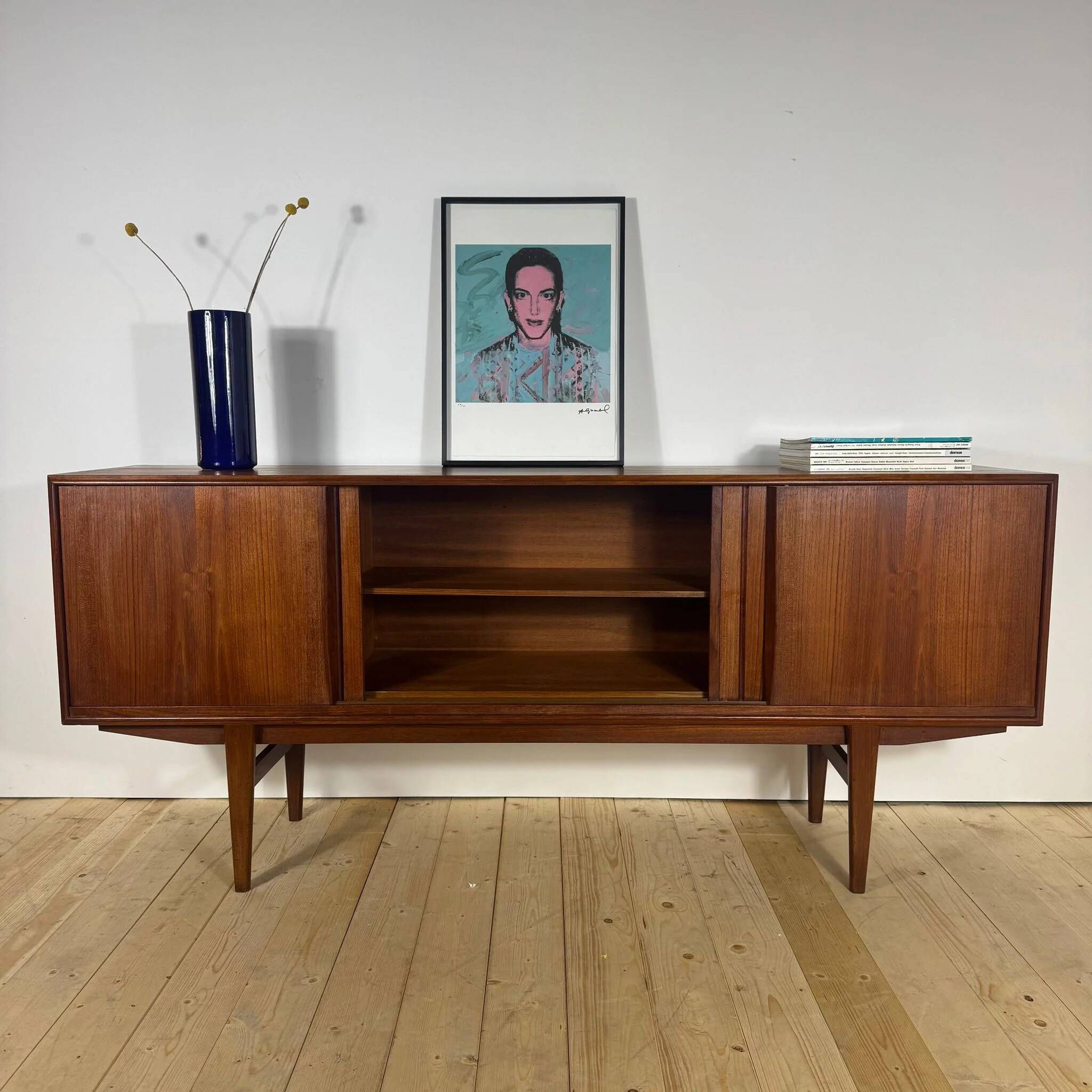 Vintage teak sideboard – Danish design 1960s, mid-century modern
