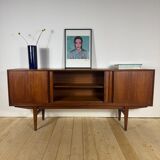 Buffet en teck vintage – design danois des années 1960, style mid-century modern