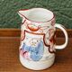 Milk jug, Chinese decor, Bayeux porcelain