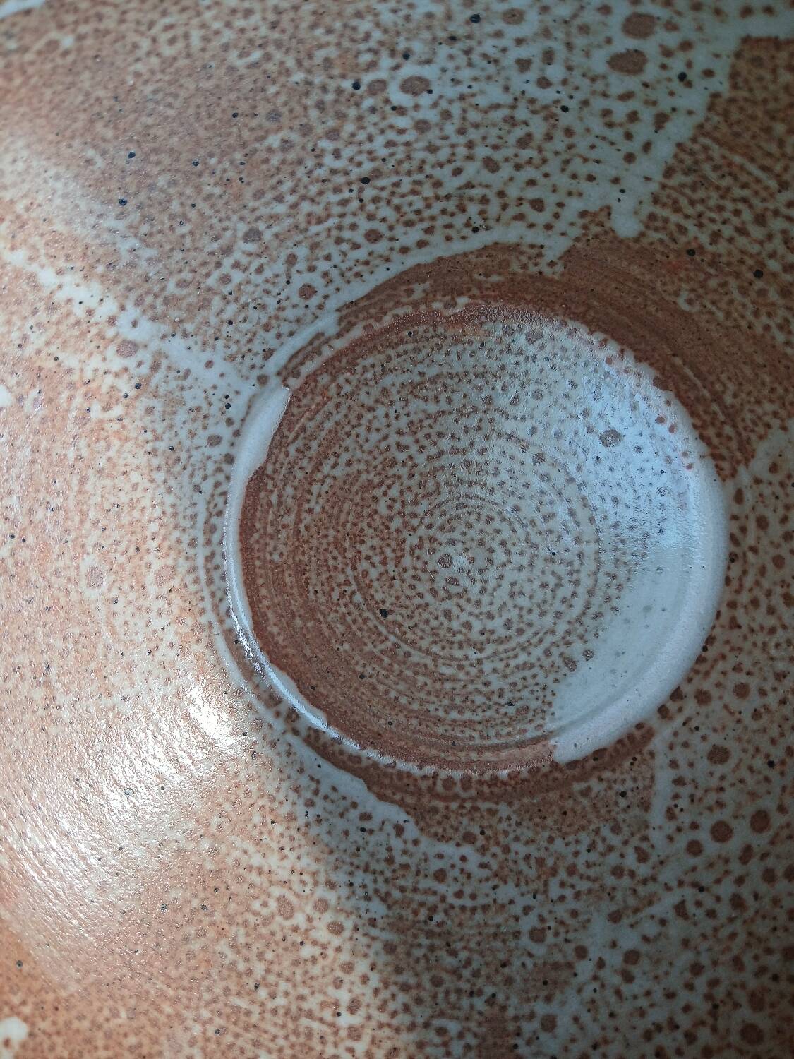 Stoneware salad bowl 22 cm