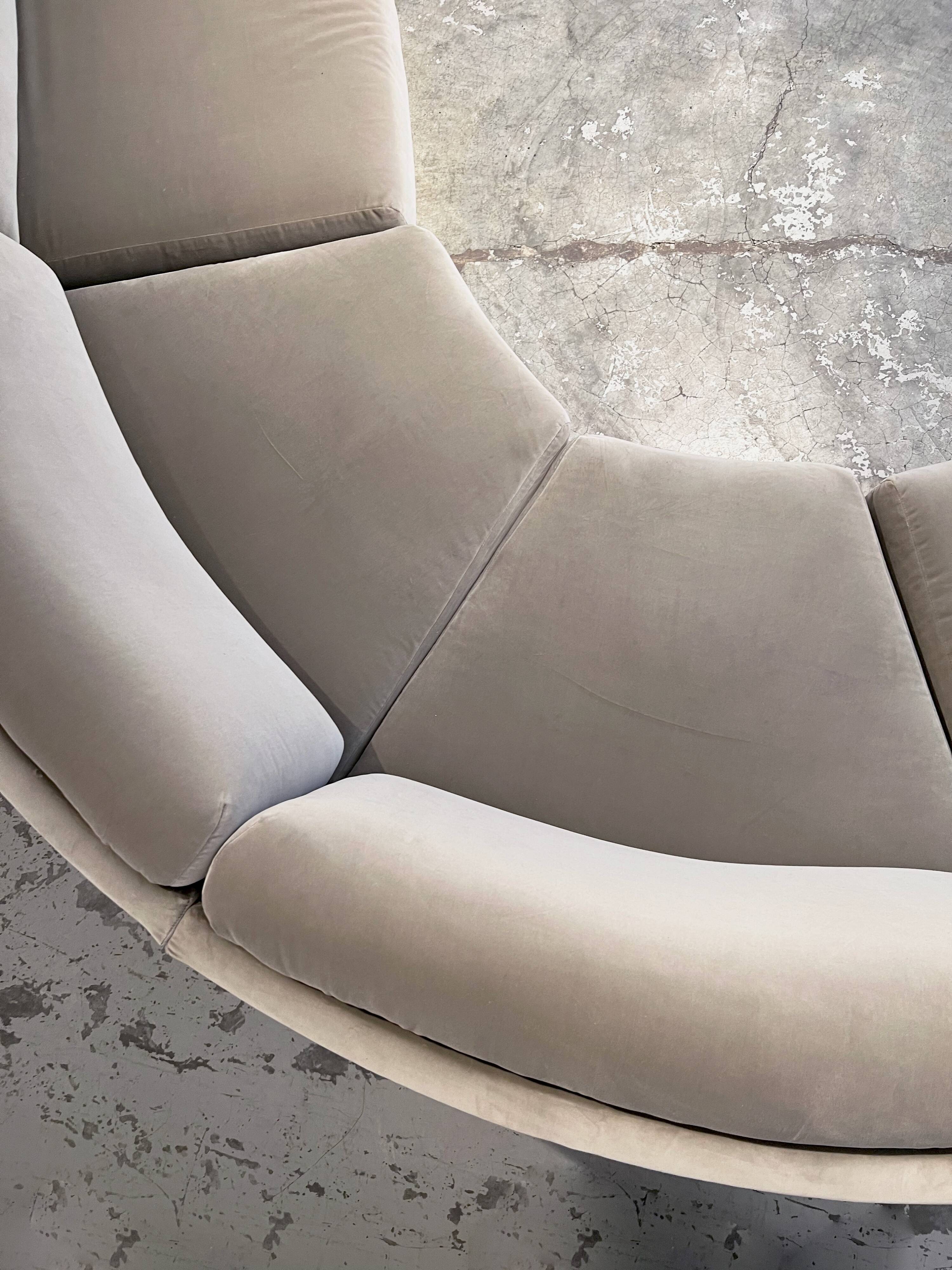 California corner sofa by Jacques Charpentier 1970s