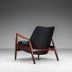Ib Kofod Larsen ‘Seal’ lounge chair for OPE Möbler Sweden