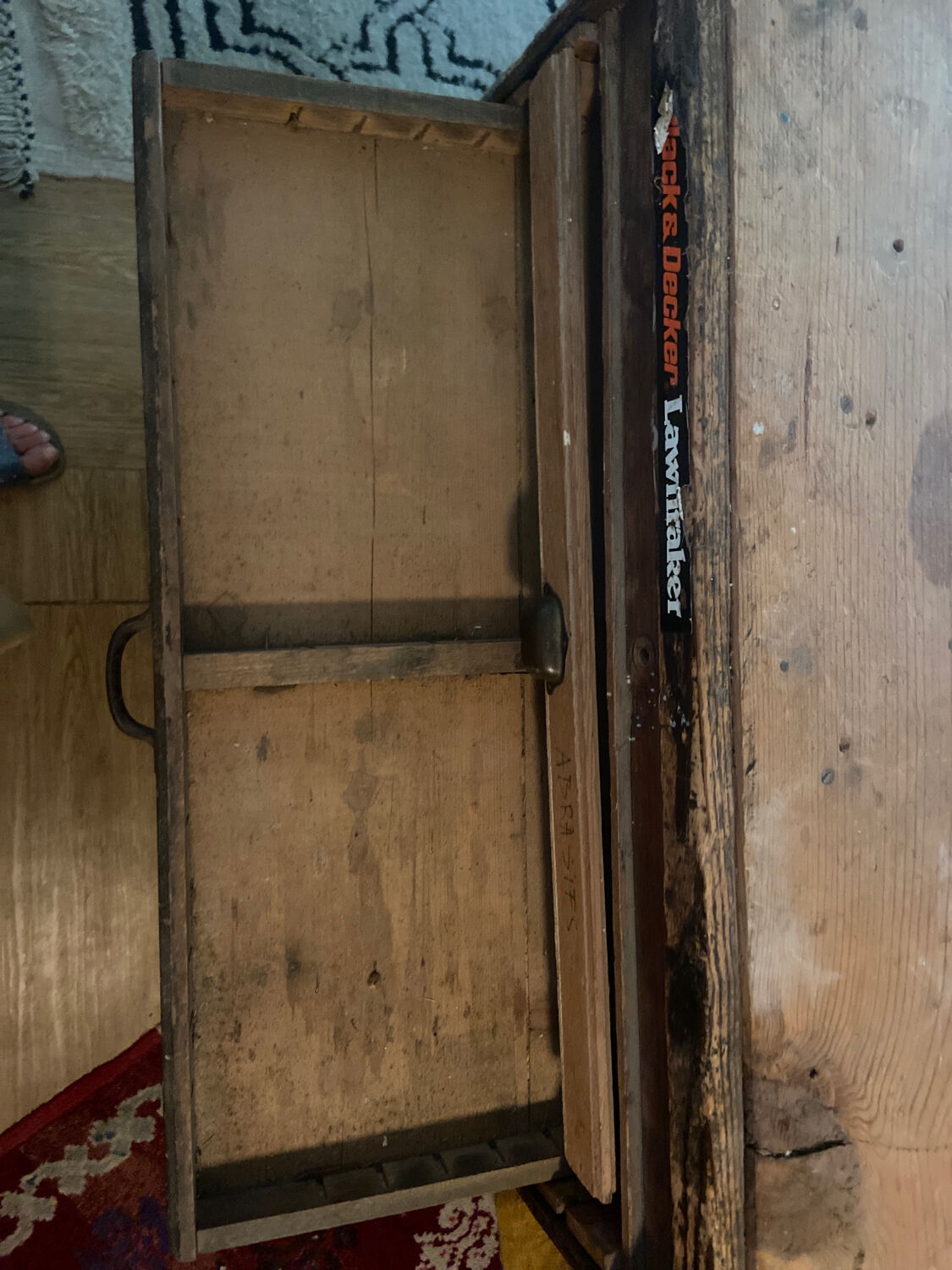 Old printing furniture