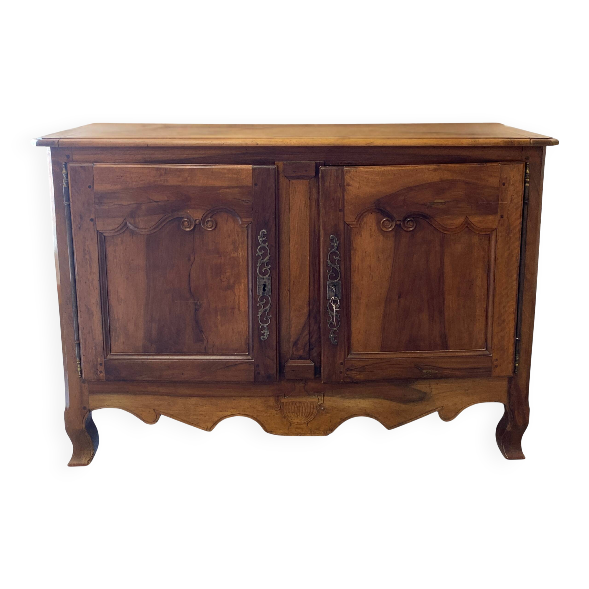 Antique solid wood sideboard – Louis XV style