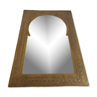 Miroir en laiton 27x39cm