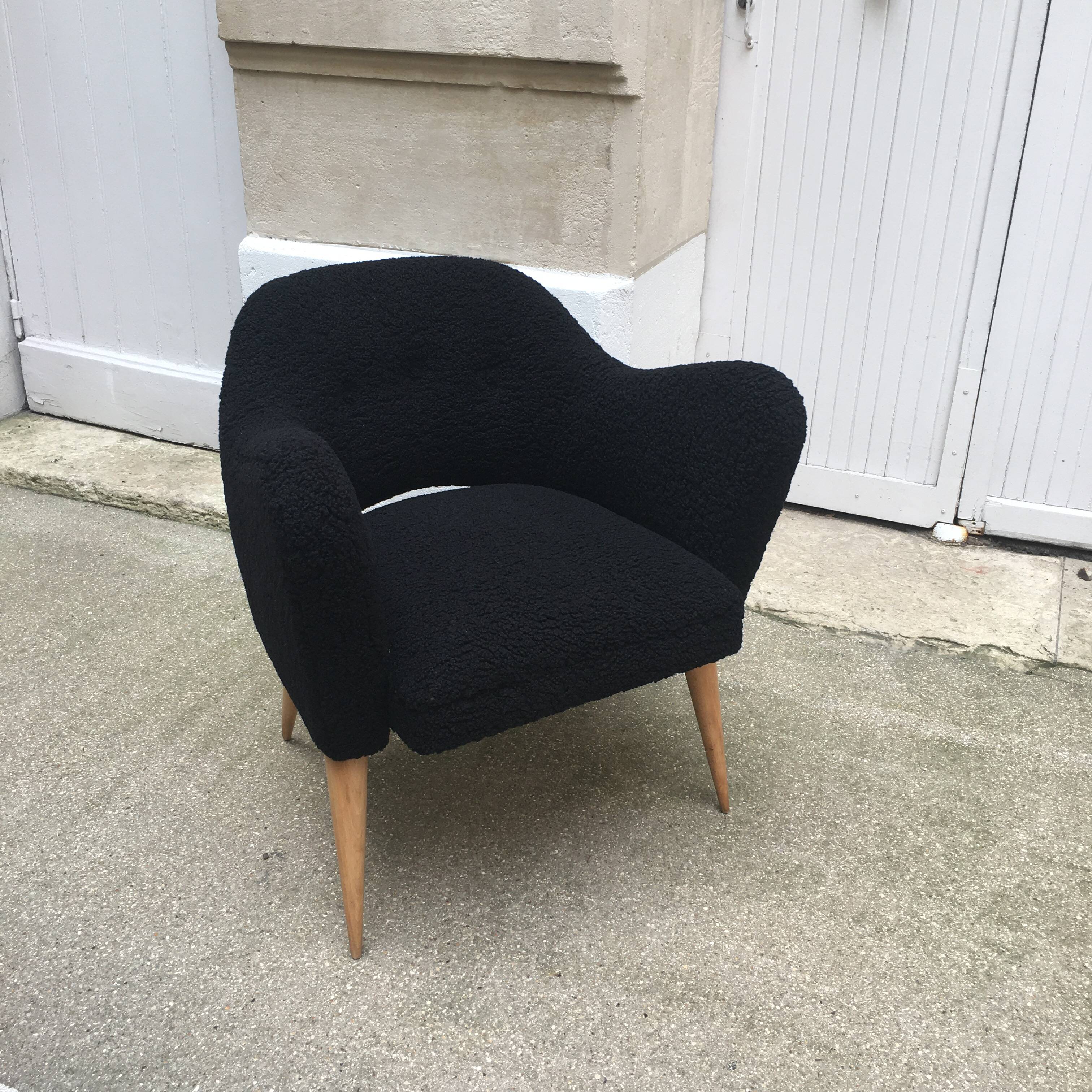 Pair of ERTON armchairs by Henri CAILLON