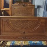 Louis XVI walnut bed