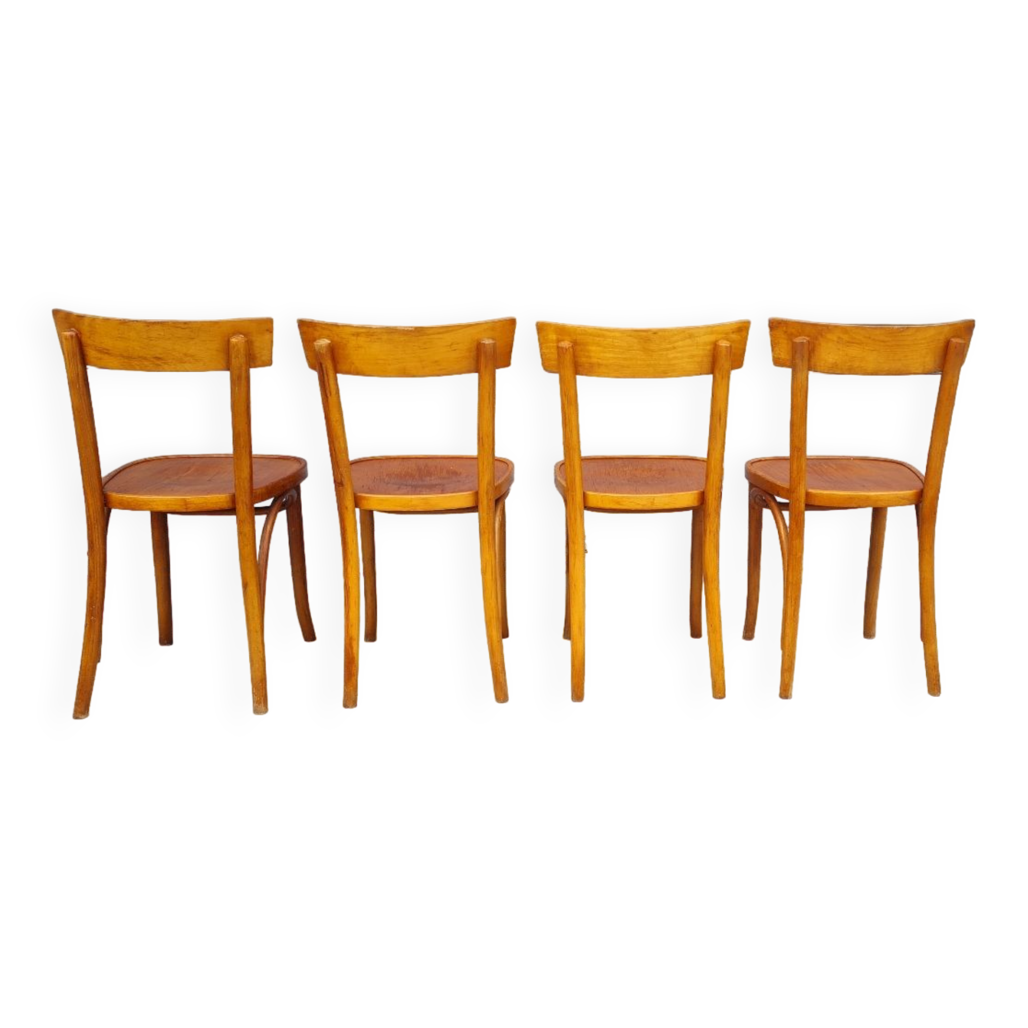 Set of 4 Baumann bistro chairs