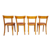 Set of 4 Baumann bistro chairs