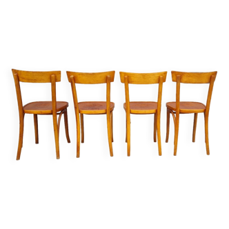 Set de 4 chaises bistrot baumann