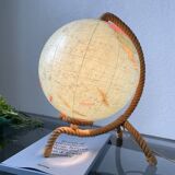 Luminous terrestrial globe Tarride Audoux and Minet