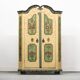Painted folk art bridal wardrobe