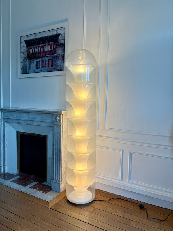 Lampadaire lt316 par carlo nason pour mazzega - 1969.