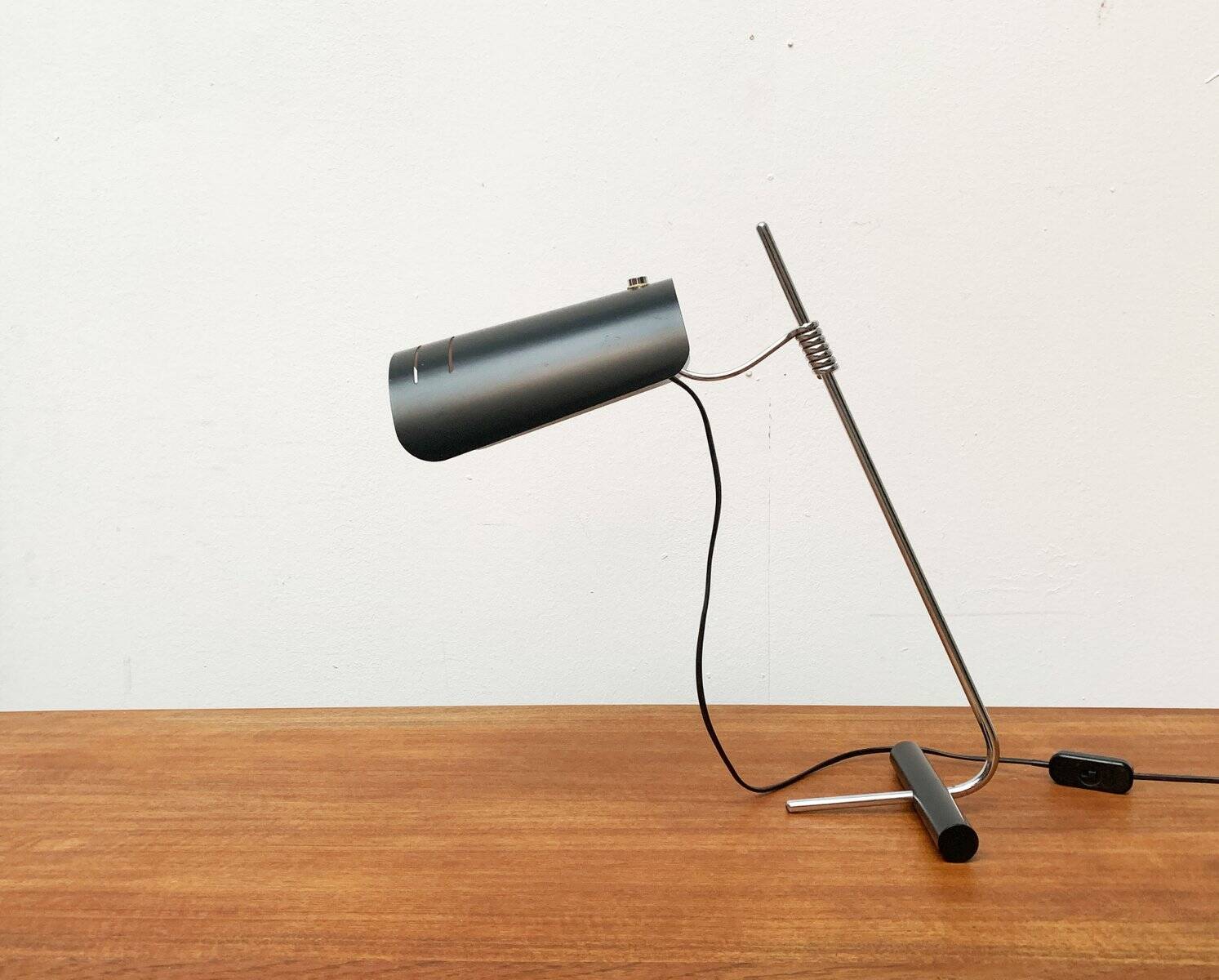 Lampe de table minimaliste italienne du milieu du siècle