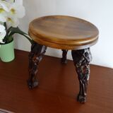 Tripod stool cep wood