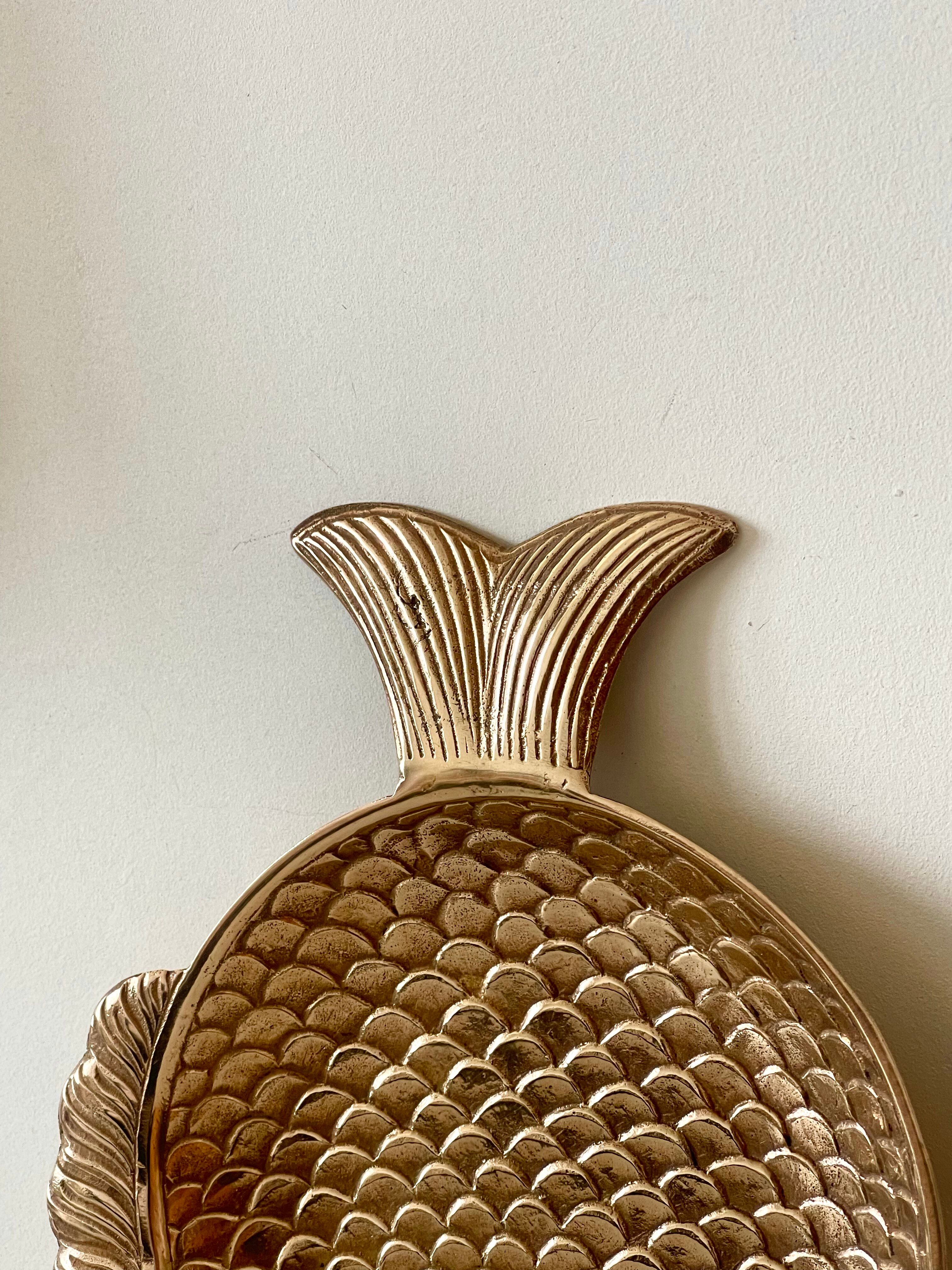 Brass catchall from the 1970s