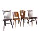 Suite de 4 chaises Baumann