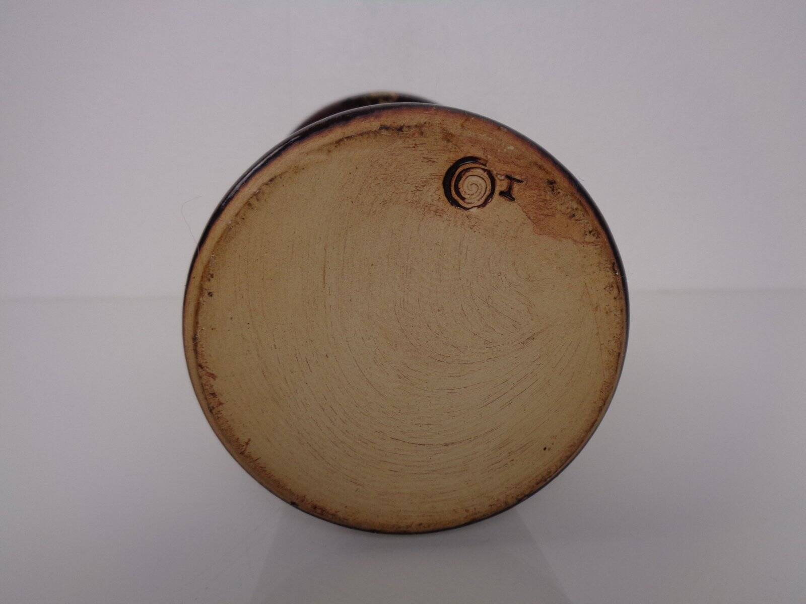 Danish Studio Ceramic Vase, 1960s