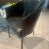 Costes Starck design black chairs