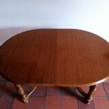 Solid wood dining table